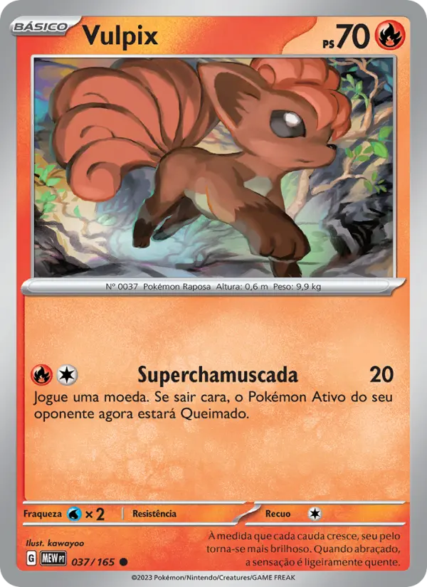 Vulpix 037/165
