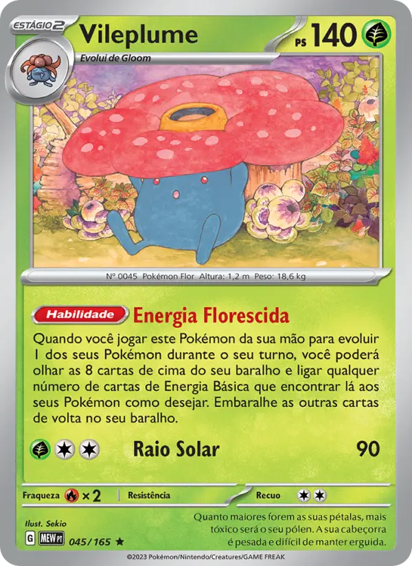 Vileplume 045/165