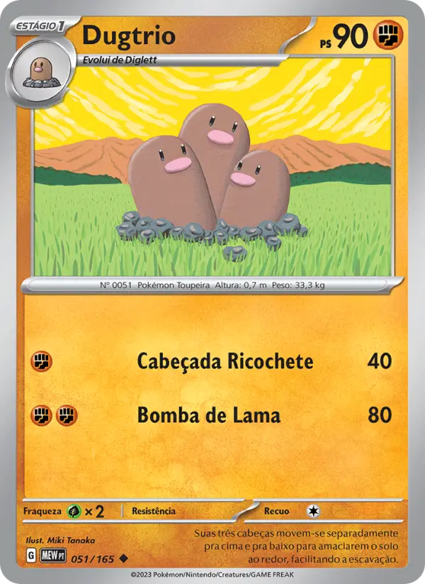 Dugtrio 051/165