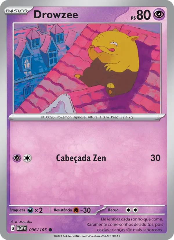 Drowzee 096/165