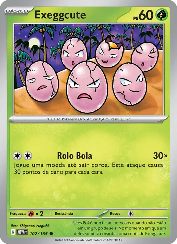 Exeggcute 102/165