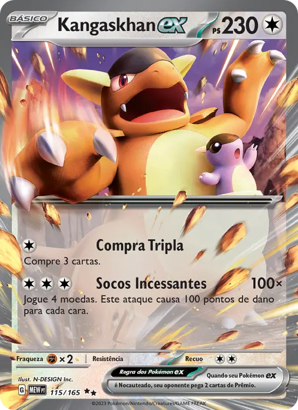 Kangaskhan ex 115/165