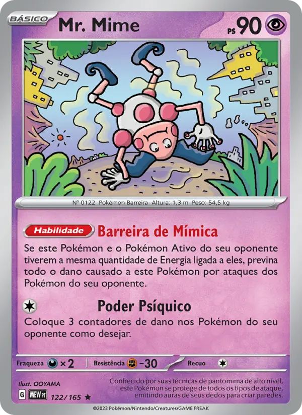 Mr. Mime 122/165