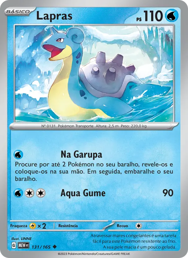Lapras 131/165