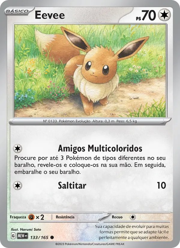 Eevee 133/165