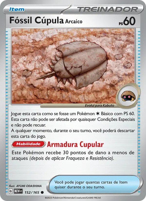 Fóssil Cúpula Arcaico 152/165