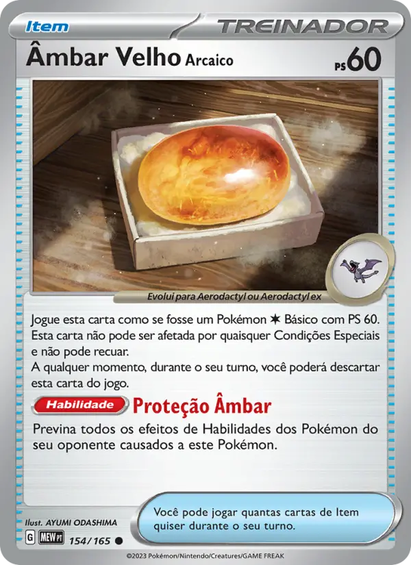 Âmbar Velho Arcaico 154/165