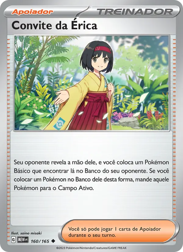 Convite da Érica 160/165