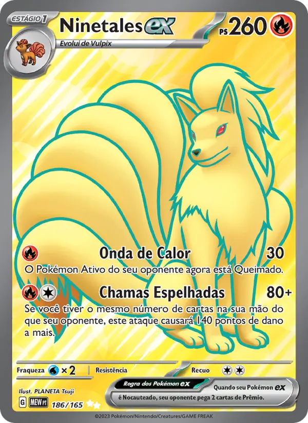 Ninetales ex 186/165
