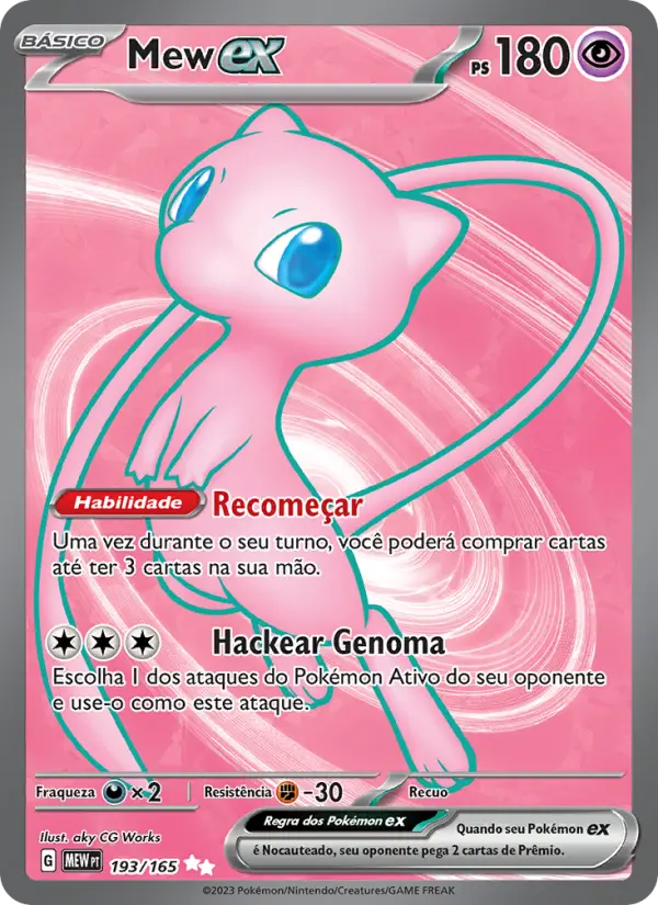 Mew ex 193/165