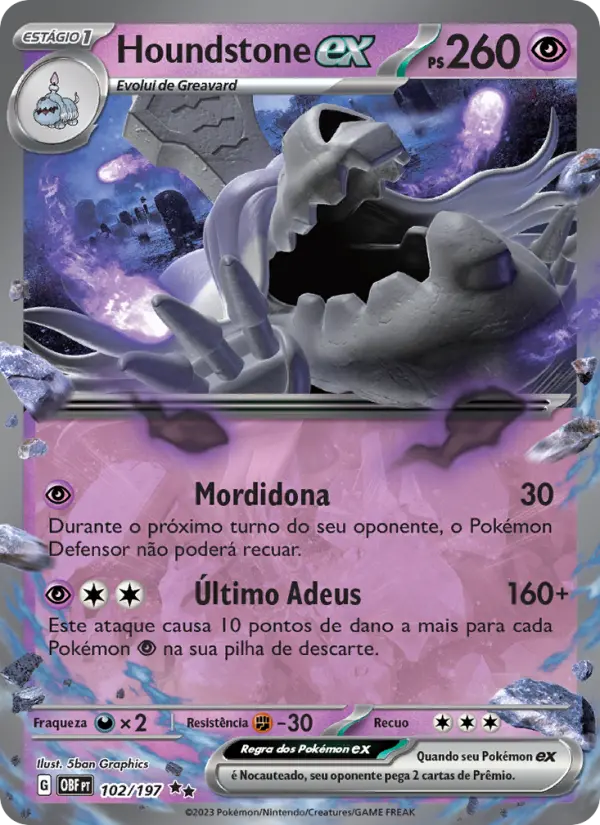 Houndstone ex 102/197