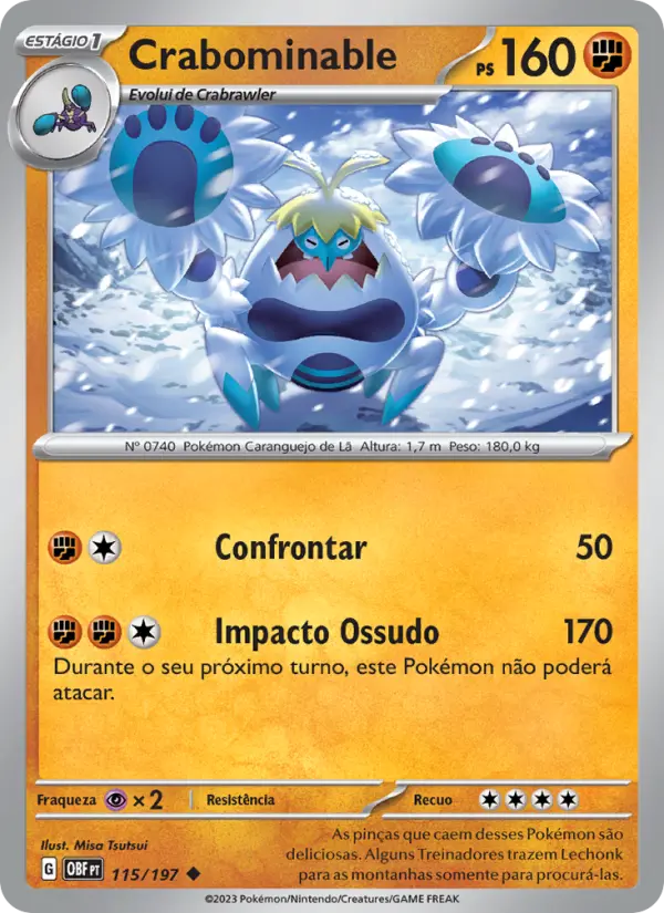 Crabominable 115/197