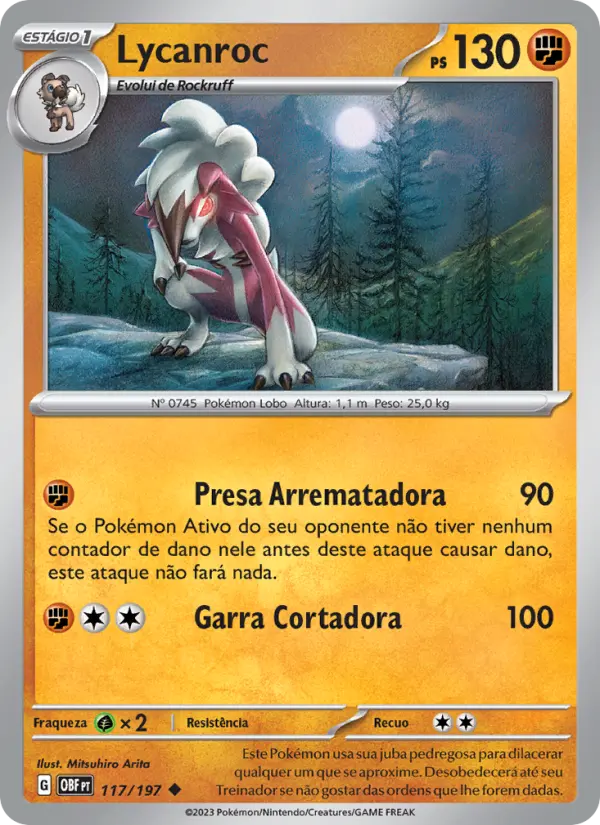 Lycanroc 117/197