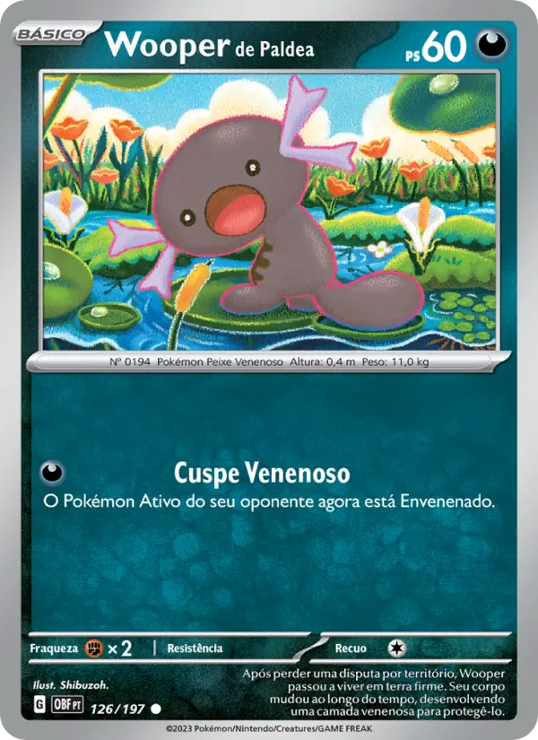 Wooper de Paldea 126/197