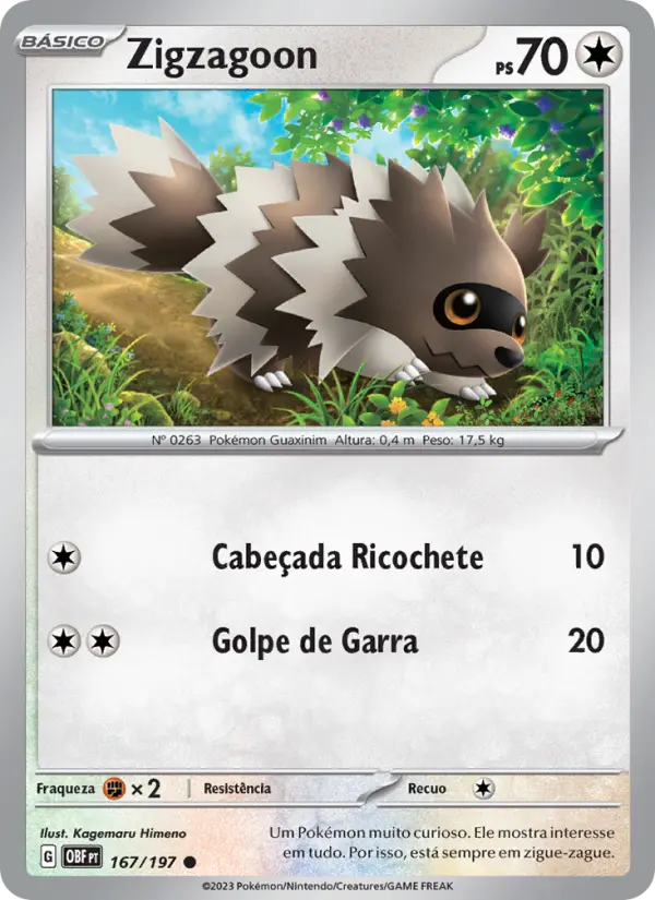 Zigzagoon 167/197