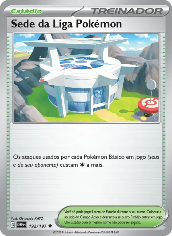Sede da Liga Pokémon 192/197
