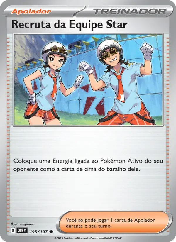 Recruta da Equipe Star 195/197