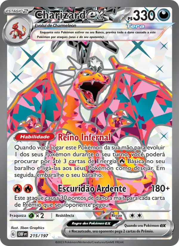 Charizard ex 215/197