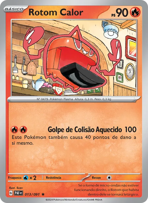 Rotom Calor 013/91