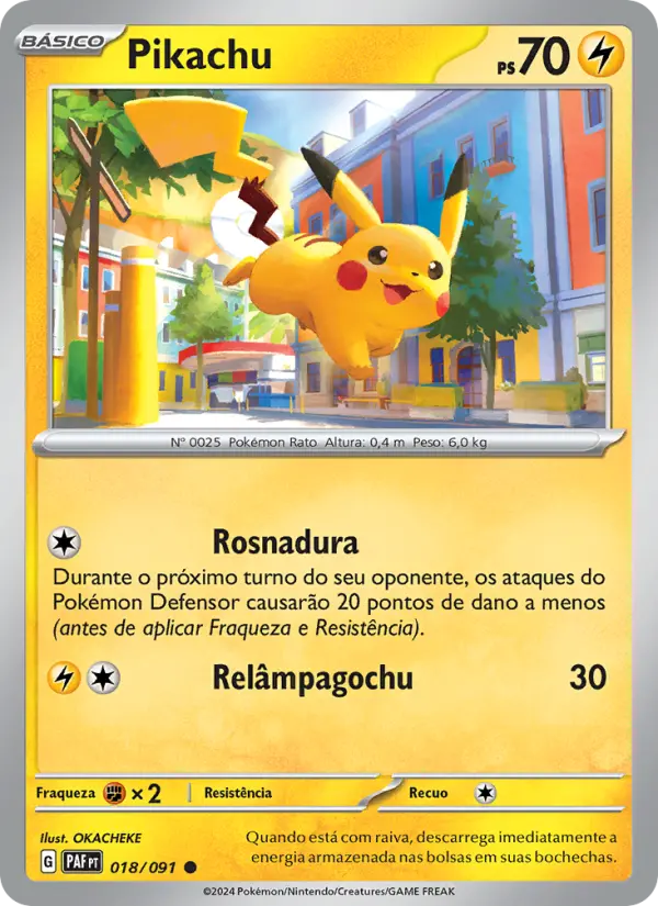 Pikachu 018/91