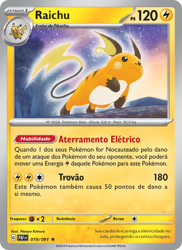 Raichu 019/91