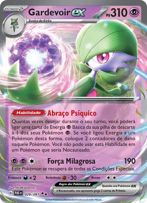 Gardevoir ex 029/91