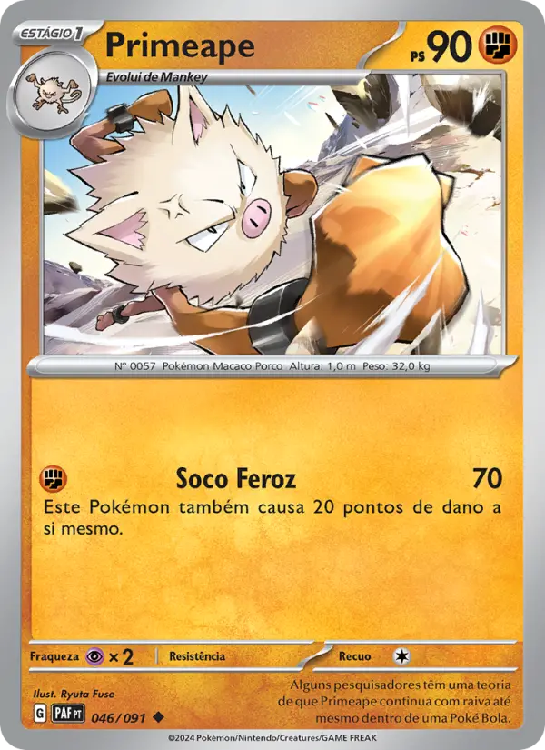 Primeape 046/91