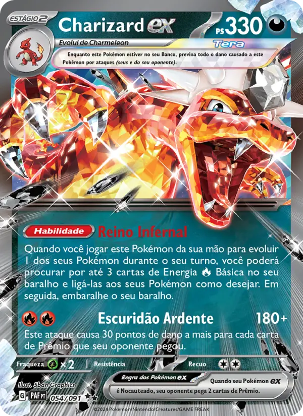 Charizard ex 054/91