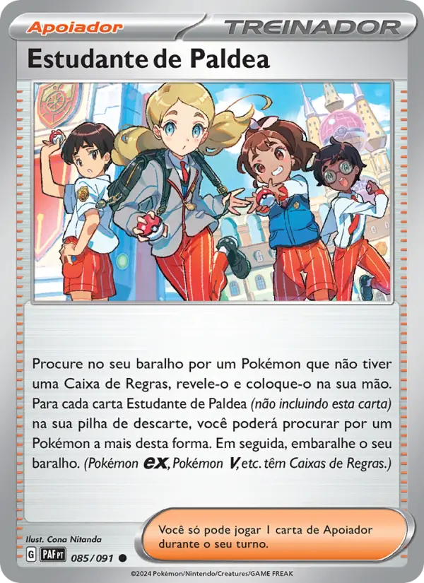 Estudante de Paldea 085/91