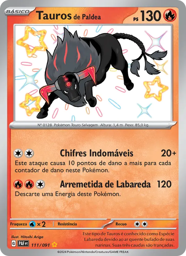 Tauros de Paldea 111/91