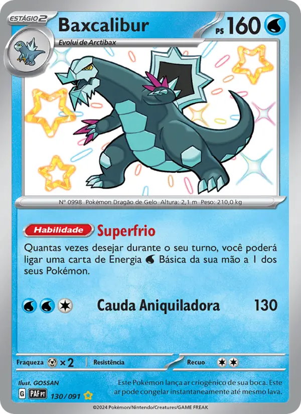 Baxcalibur 130/91