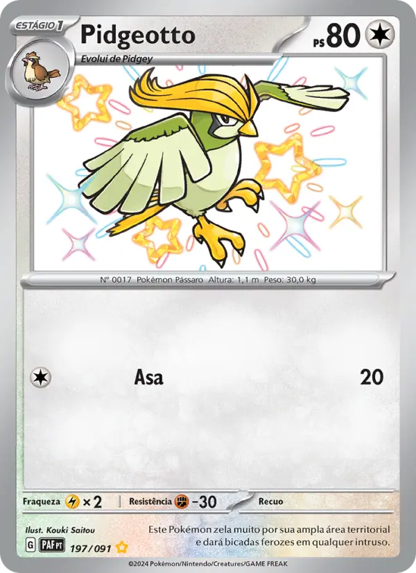 Pidgeotto 197/91