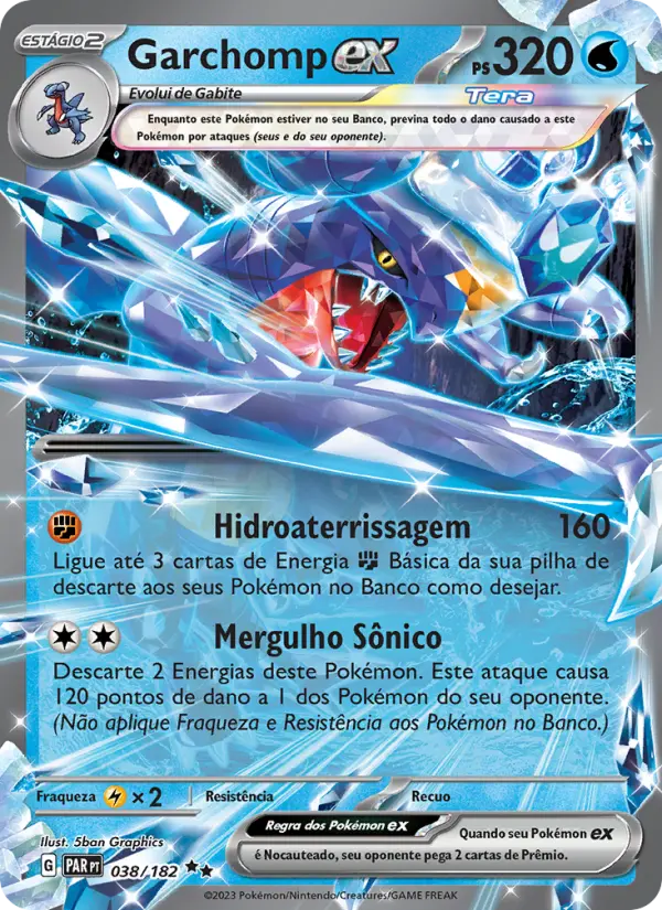Garchomp ex 038/182