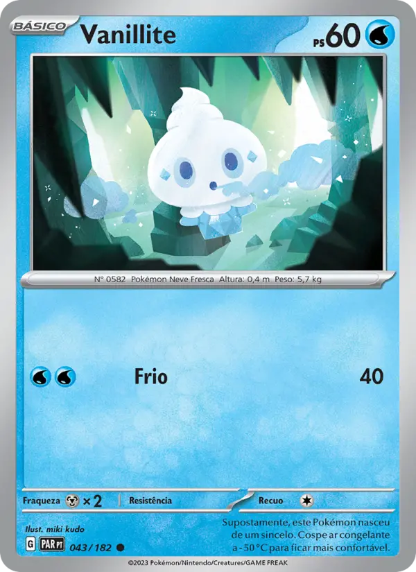 Vanillite 043/182