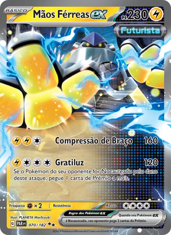 Mãos Férreas ex 070/182
