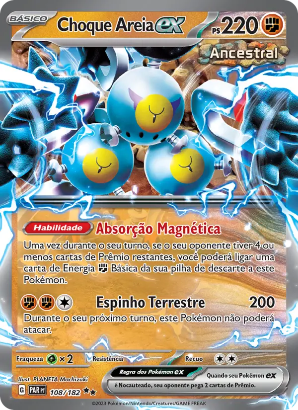 Choque Areia ex 108/182