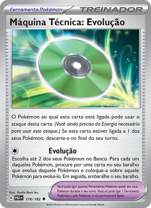 Máquina Técnica: Evolução 178/182