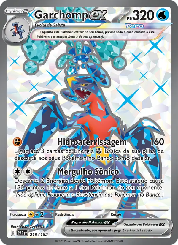 Garchomp ex 219/182