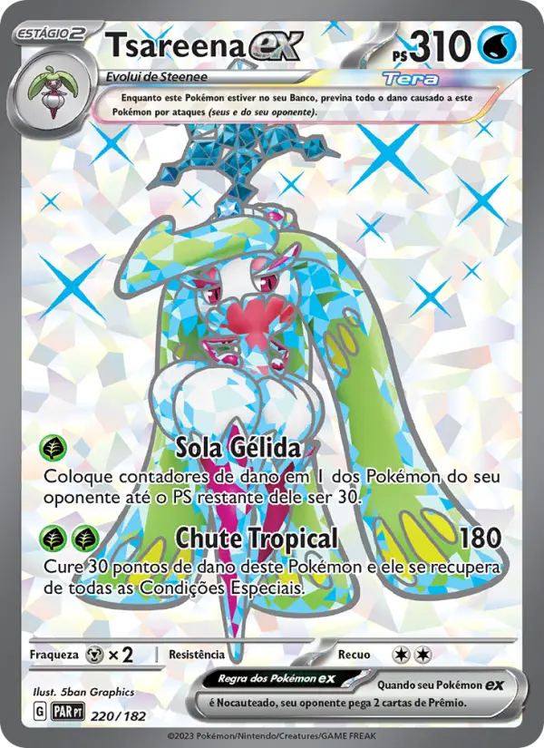 Tsareena ex 220/182