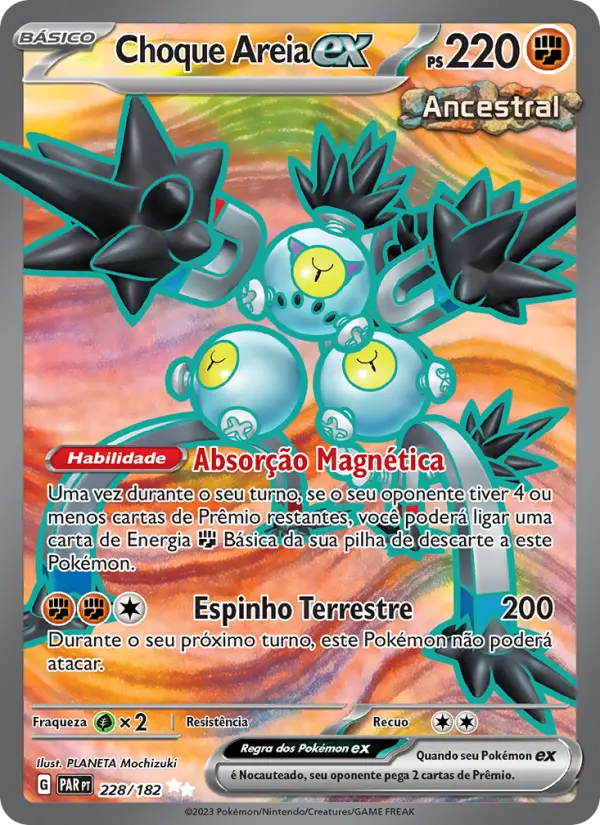 Choque Areia ex 228/182