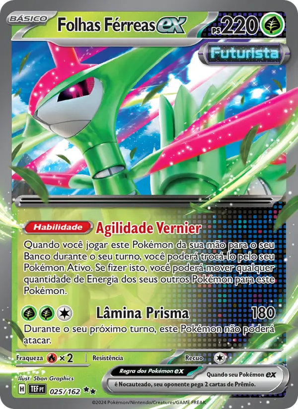 Folhas Férreas ex 025/162