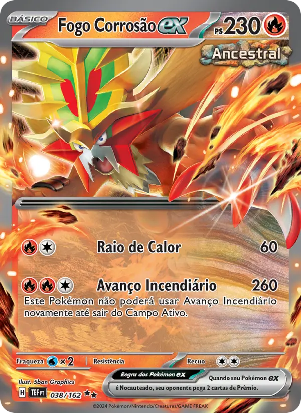 Fogo Corrosão ex 038/162