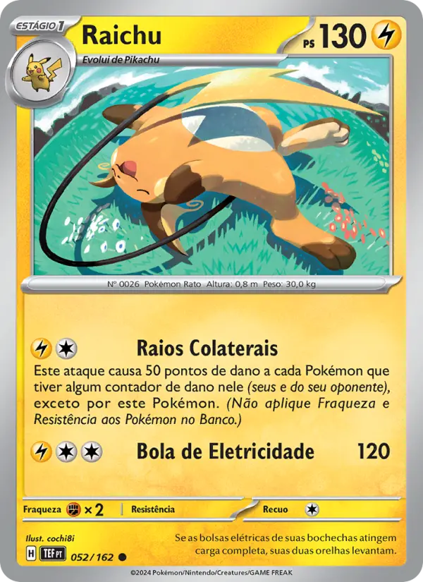 Raichu 052/162