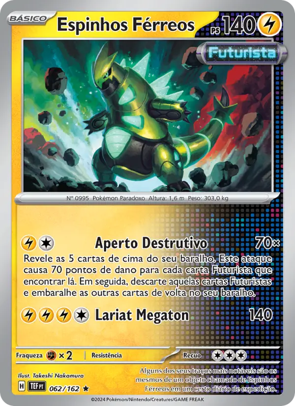Espinhos Férreos 062/162