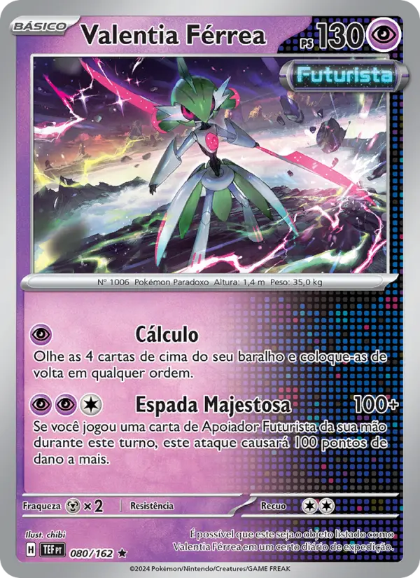 Valentia Férrea 080/162