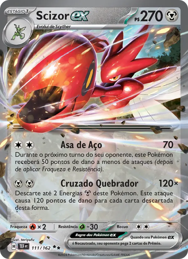 Scizor ex 111/162
