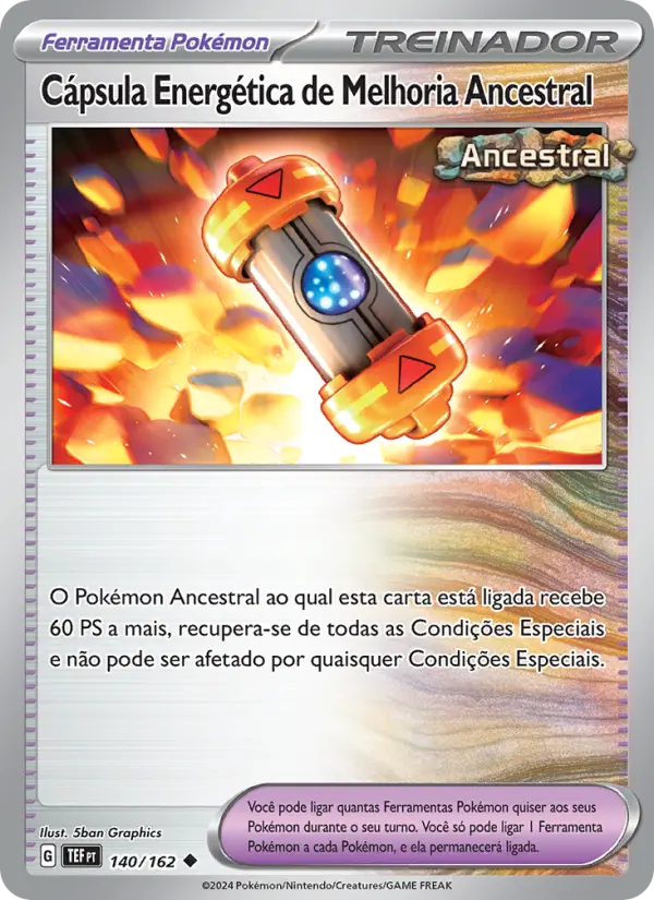 Cápsula Energética de Melhoria Ancestral 140/162