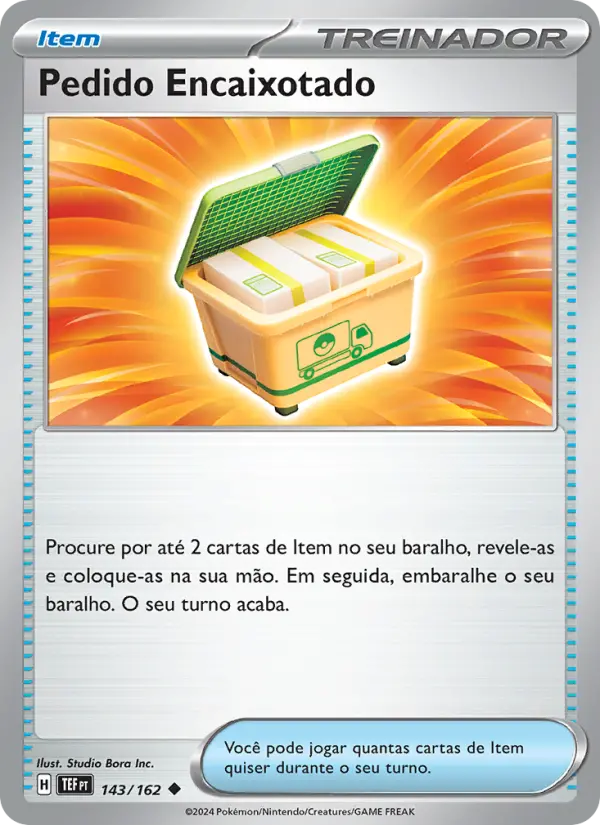 Pedido Encaixotado 143/162