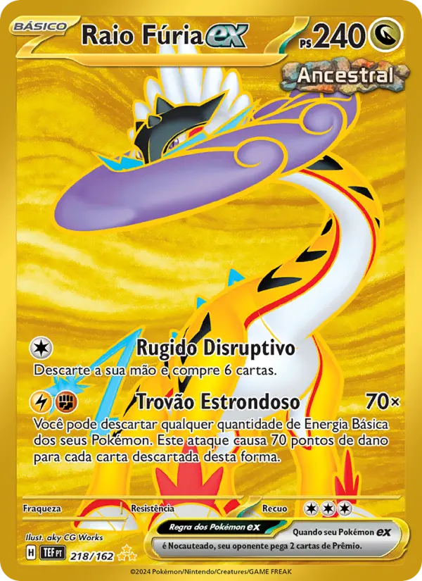 Raio Fúria ex 218/162