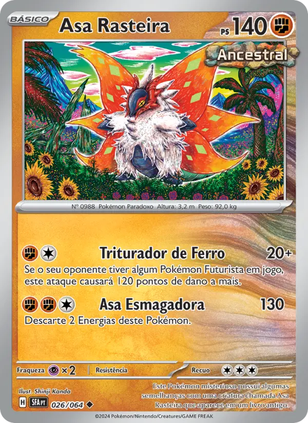 Asa Rasteira 026/64